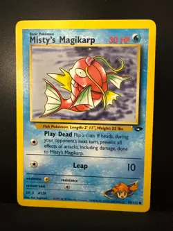 Misty’s Magikarp - 88/132 - Gym Challenge WOTC - Common - Pokemon TCG - NM - Image 1