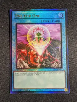 Yugioh - One for One RA03-EN056 1st Edition Ultimate Rare NM - Image 1
