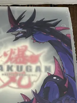 Bakugan Battle Brawlers Binder Card Case Book Sleeve Darkus w/ 96 Cards - Image 3