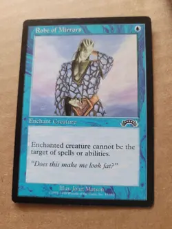 Robe Of Mirrors Magic The Gathering Exodus MTG #43 English PLAYED BULK DISCOUNT - Image 1