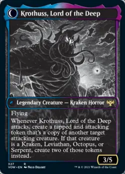 Runo Stromkirk (Showcase 327 Black/White) Crimson Vow NM - Image 2