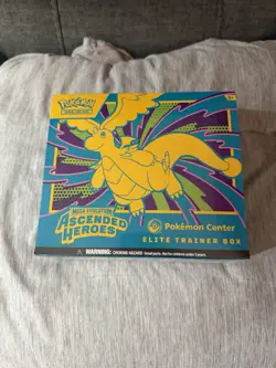 Pokemon Ascended Heroes ETB Pokemon Center Exclusive Factory Sealed NEW - Image 1