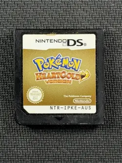 Nintendo DS Pokemon Heart Gold Version TESTED Used No Box Or Manual Saved Game - Image 1