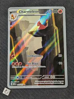 Charmeleon 169/165 - Scarlet Violet 151 Illustration Rare English Pokemon NM - Image 1