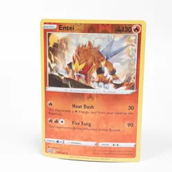 Entei 020/163 Pokemon SWSH05: Battle Styles Rare Reverse Holo NM - Image 1