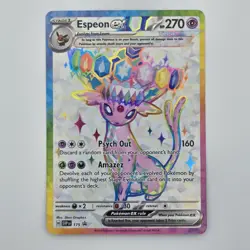 Espeon ex SVP 175 Black Star Promo Holofoil Pokemon Prismatic Evolution - Image 1