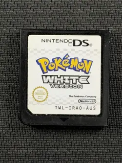 Nintendo DS Pokemon White Version TESTED Used No Box Or Manual Saved Game - Image 1