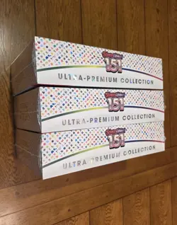 Pokemon 151 Ultra Premium Collection Box New/Sealed, Set Of 3 - Image 2