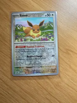 Eevee 074/131 - Prismatic Evolutions Reverse Holo - Pokemon TCG 2025 - Image 1