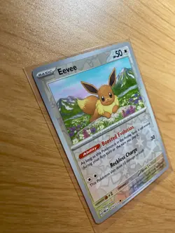 Eevee 074/131 - Prismatic Evolutions Reverse Holo - Pokemon TCG 2025 - Image 2