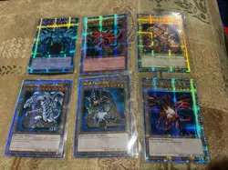 YuGiOh LC01 Quarter Century Secret Rare QCR Complete Set Of 6 25th Anniversary - Image 1