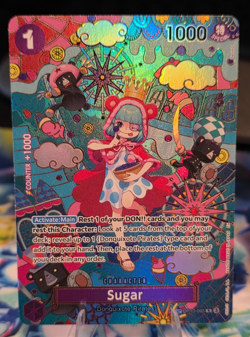 One Piece CCG - Sugar - OP10-065 (SP) The Azure Sea's Seven Foil - Image 1