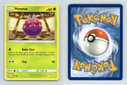 Venonat #9/214 Sun & Moon Unbroken Bonds Common Pokemon 2019 TCG Card - Image 1