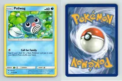 Poliwag #37/214 Sun & Moon Unbroken Bonds Common Pokemon 2019 TCG Card - Image 1