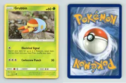 Grubbin #18/214 Sun & Moon Unbroken Bonds Common Pokemon 2019 TCG Card - Image 1