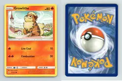 Grrowlithe #21/214 Sun & Moon Unbroken Bonds Common Pokemon 2019 TCG Card - Image 1