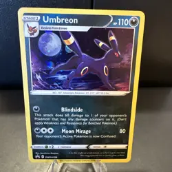 Umbreon SWSH129 - Black Star Promo - Near Mint NM Holo Pokemon Card (2) - Image 1