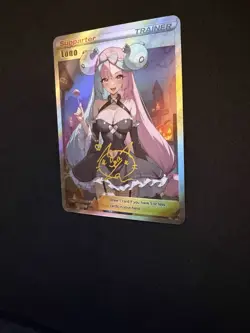 Pokemon Iono Halloween Full Art Waifu Doujin DIY Anime Card - Image 2