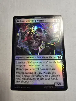 Bebop, Warthog Warrior (Foil) 0059 - TMT Teenage Mutant Ninja Turtles TMNT - MTG - Image 1