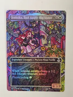 Jennika, Bad Apple Big Sister (Borderless) C Teenage Mutant Ninja Turtles 203 NM - Image 1