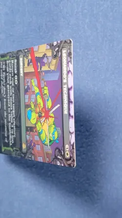 Leonardo's Technique - Foil - Showcase R MTG Teenage Mutant Ninja Turtles NM - Image 4