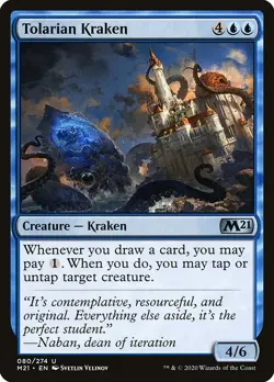 [MTG] Tolarian Kraken (080) (M21) LP-HP - Image 1
