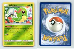 Caterpie #2/214 SM Unbroken Bonds Common Reverse Holo Pokemon 2019 TCG Card - Image 1