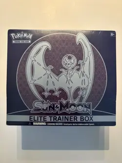Pokemon Sun and Moon Elite Trainer Box Factory Sealed 2017 - Image 1