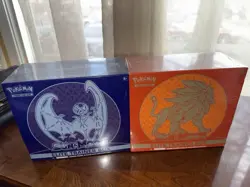 Sun & Moon Base Set ETB Set (Solgaleo & Lunala) Factory Sealed Elite Trainer Box - Image 1