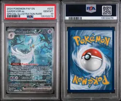 2024 Pokemon Paldean Fates Gardevoir EX Special Illustration Rare #233 PSA 10 - Image 3