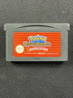 Nintendo Advance Pokemon Mystery Dungeon Red Rescue Team TESTED Used Saved Game - Image 1