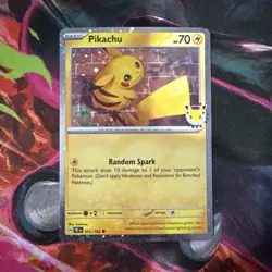Pikachu Pokemon Day 2026 051/162 30th Anniversary Promo Pokemon TCG MINT - Image 1
