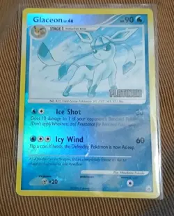 Pokemon TCG Glaceon Majestic Dawn 20/100 Reverse Holo Promo Promo - Image 1