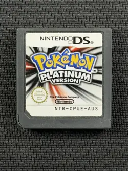Nintendo DS Pokemon Platinum Version TESTED Used No Box Or Manual Saved Game - Image 1