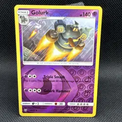 Pokemon - Golurk - 44/73 - Reverse Holo - Shining Legends - Uncommon - NM/M - Image 1