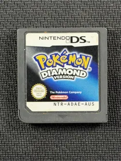 Nintendo DS Pokemon Diamond Version TESTED Used No Box Or Manual Saved Game - Image 1