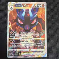 Pokemon TCG Lucario VSTAR SWSH291 Crown Zenith Promo/rare NM - Image 1