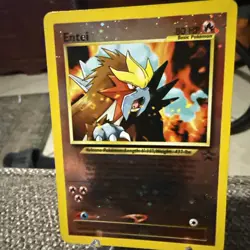 Pokemon TCG Entei Wizards Black Star Promos 34 Holo Promo Promo - Image 1