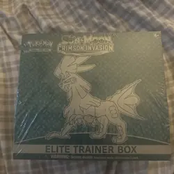 Pokemon TCG Sun & Moon Crimson Invasion Elite Trainer Box ETB (Sealed) - Image 1
