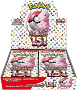 US Seller Pokemon Japanese 151 Booster Box SEALED w Shrink (Sv2a) TCG sealed - Image 1