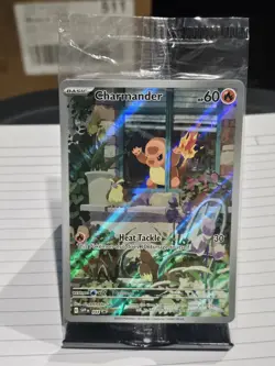 Pokemon TCG Charmander Obsidian Flames Promo #044 Scarlet and Violet Sealed NM/M - Image 1