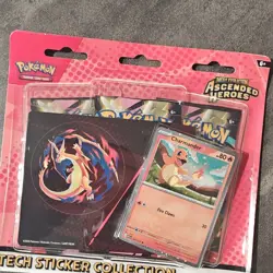 Pokemon Mega Evolution–Ascended Heroes Promo Card Sticker Booster Pack - Image 1