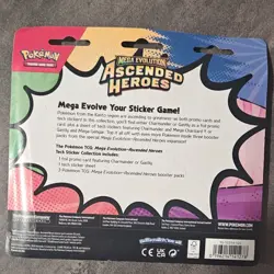 Pokemon Mega Evolution–Ascended Heroes Promo Card Sticker Booster Pack - Image 2