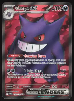 Gengar ex - 193/162 - Full Art Ultra Rare - Temporal Forces - Pokemon Card - 1 - Image 1