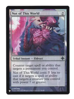 Not of This World Foil Mystery Booster Regular MTG TCG CARD NM - Image 1