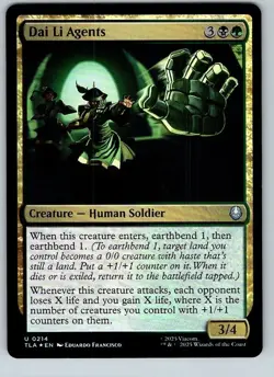 Dai Li Agents (FOIL) — TLA — 214 — MTG — - Image 1