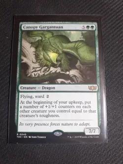 MTG ~ Canopy Gargantuan ~ Tarkir: Dragonstorm Commander ~ Near Mint ~ Rare - Image 1