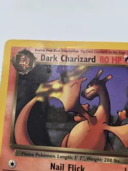 Dark Charizard 21/82 Team Rocket Set Rare Non-Holo Pokemon Card WOTC HP/DMG - Image 2