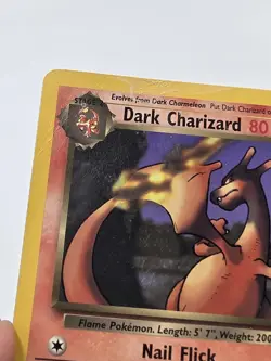 Dark Charizard 21/82 Team Rocket Set Rare Non-Holo Pokemon Card WOTC HP/DMG - Image 3