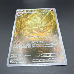 Pokemon Ninetales TCG Holo Card Obsidian Flames 199/197 IR NM - Image 3